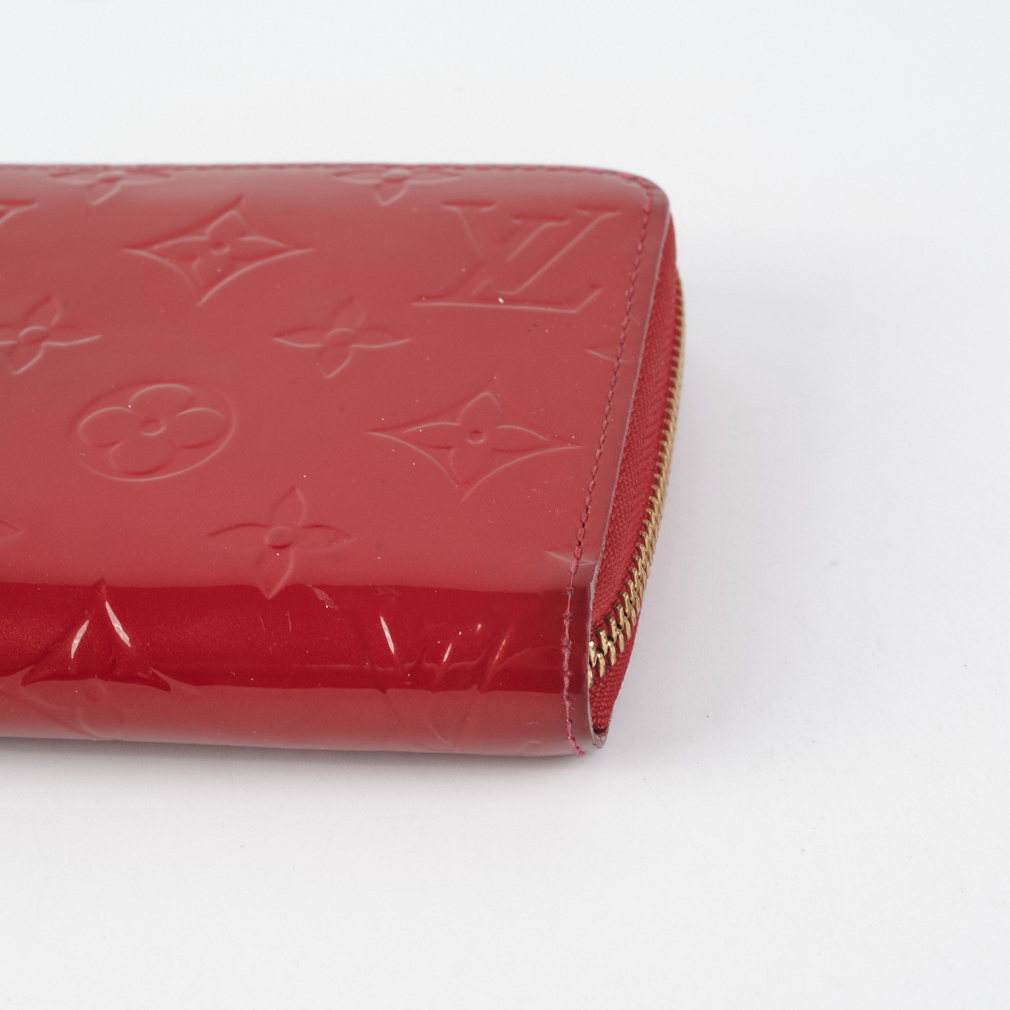 Red Louis Vuitton Double V Wallet Long Wallets – Designer Revival