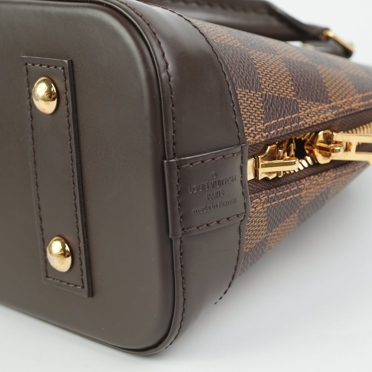 Louis Vuitton Alma BB Damier Ebene - THE PURSE AFFAIR