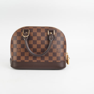 Louis Vuitton Alma BB Damier Ebene - THE PURSE AFFAIR