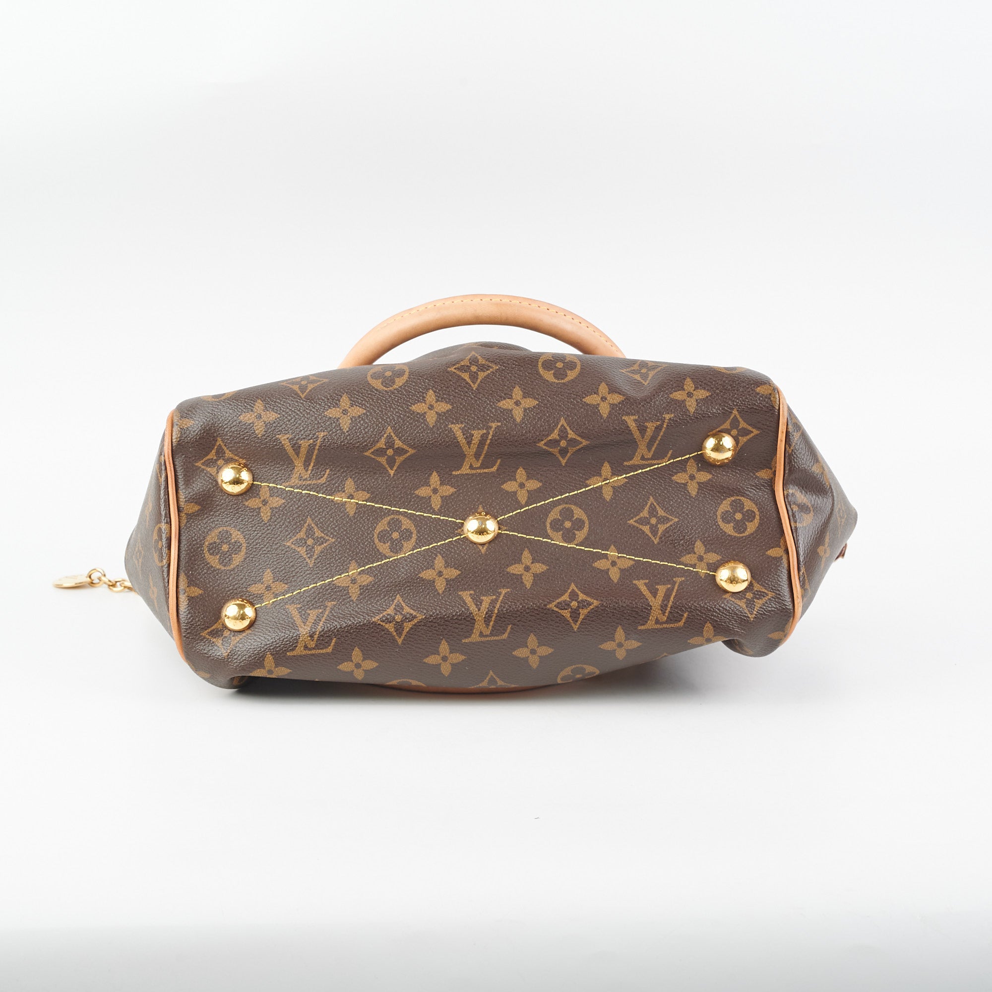 Louis Vuitton Brown Monogram Tivoli PM Cloth ref.895459 - Joli Closet