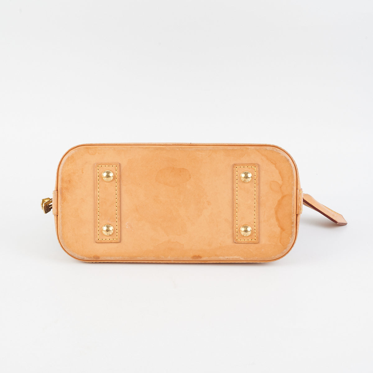 Louis Vuitton Opéra BB Handbag Monogram Canvas Leather Brown Cream