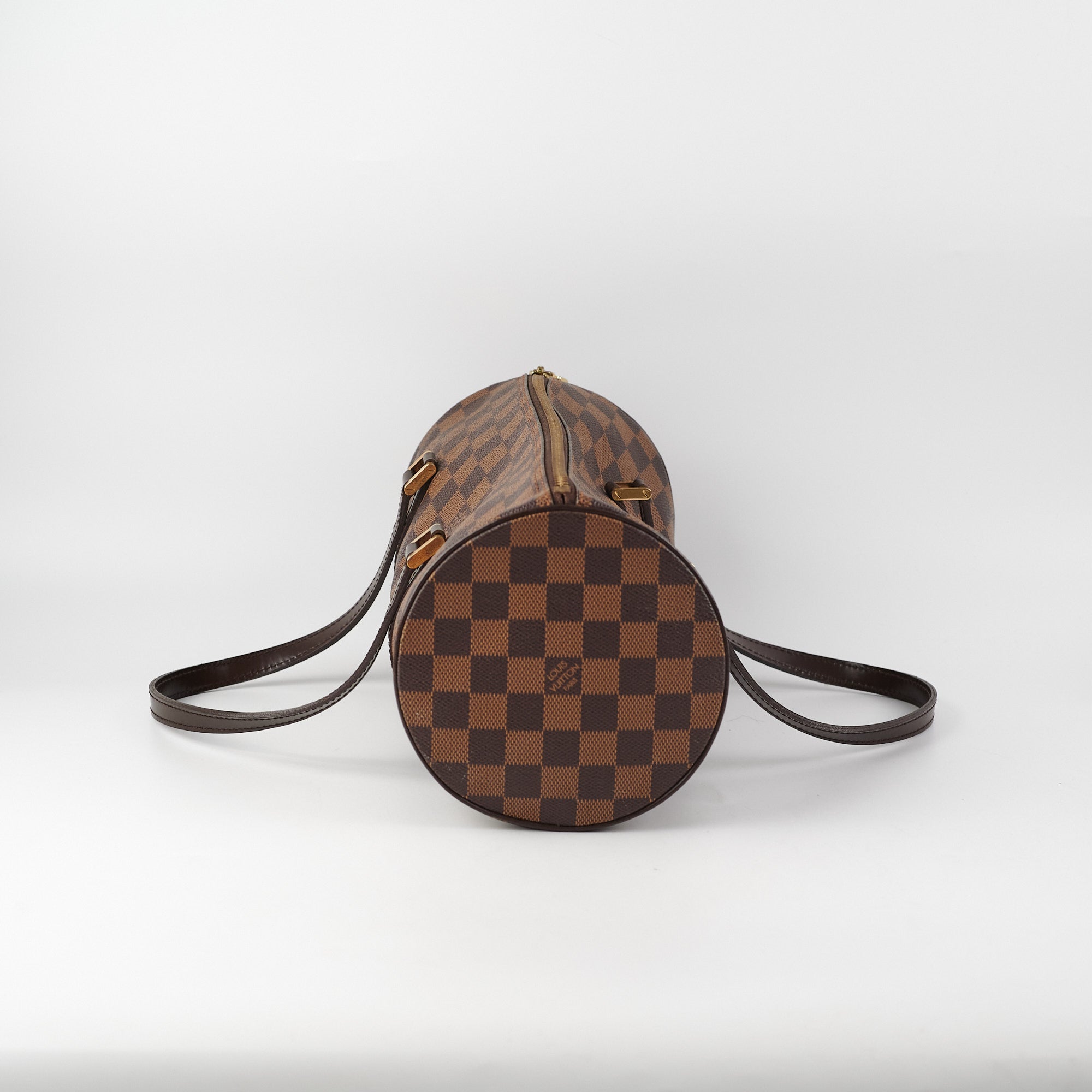 Shop for Louis Vuitton Damier Ebene Canvas Leather Papillon 26 cm