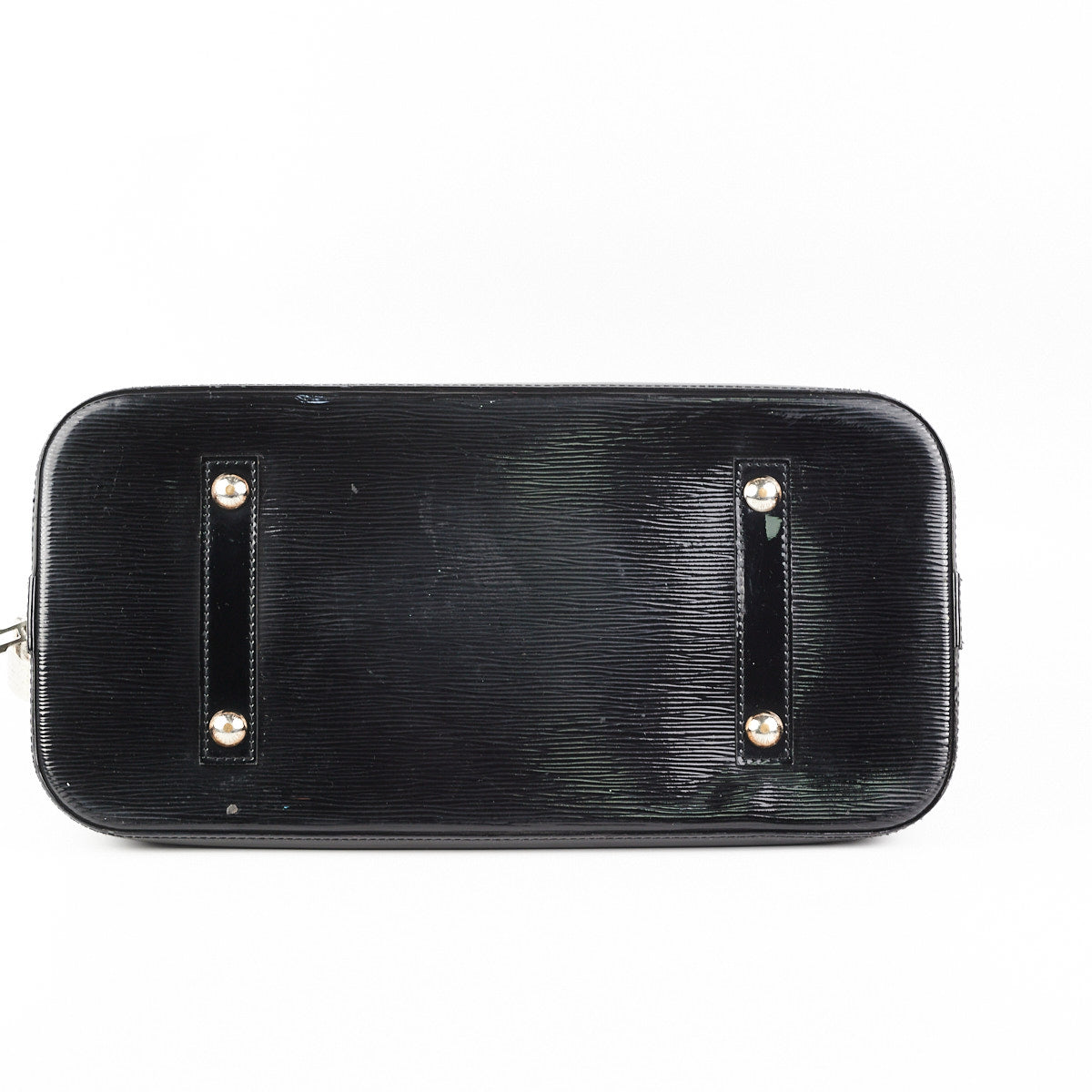 Louis Vuitton Alma PM Bag in Black Epi Leather — UFO No More
