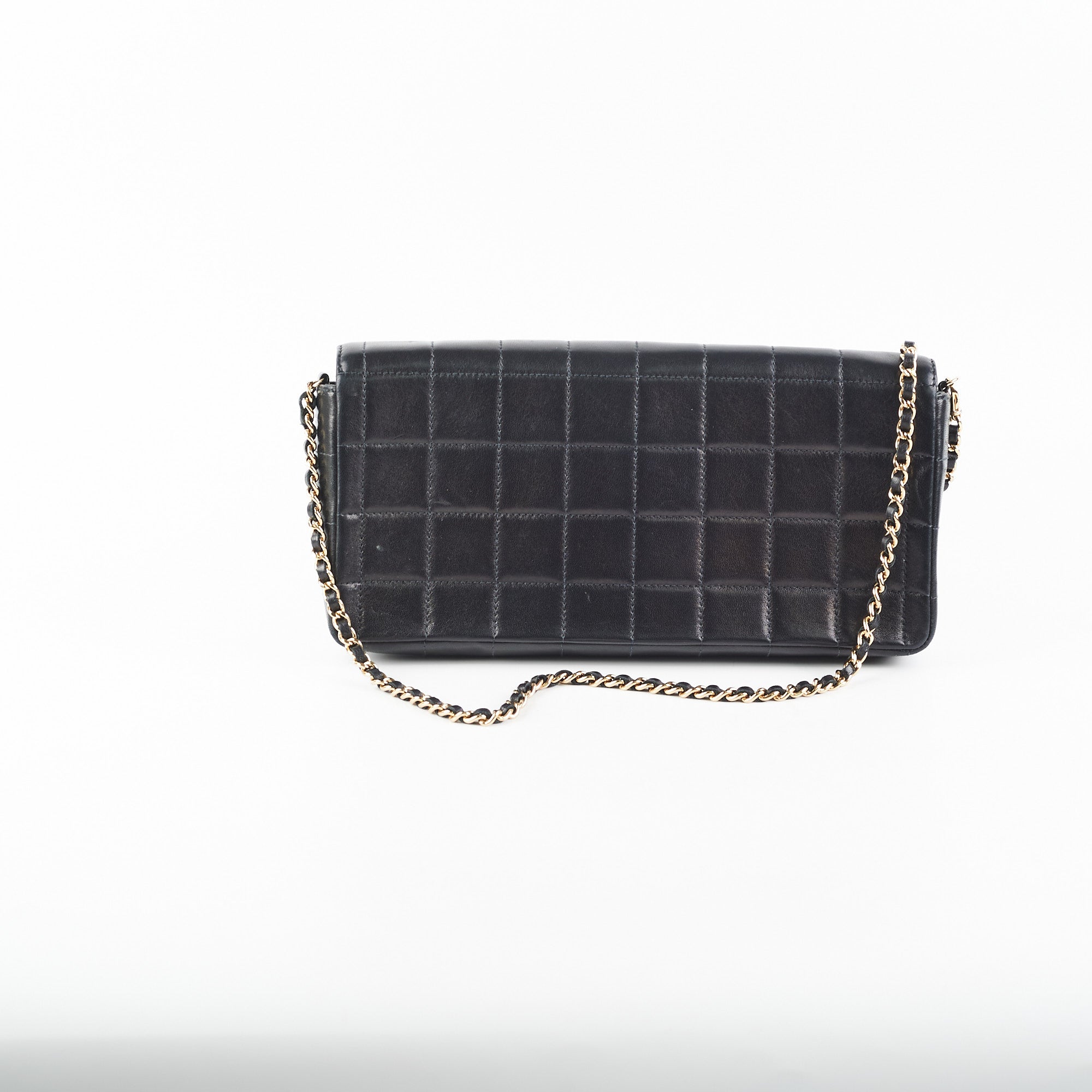 Vintage and Musthaves Chanel black Chocolate bar bag