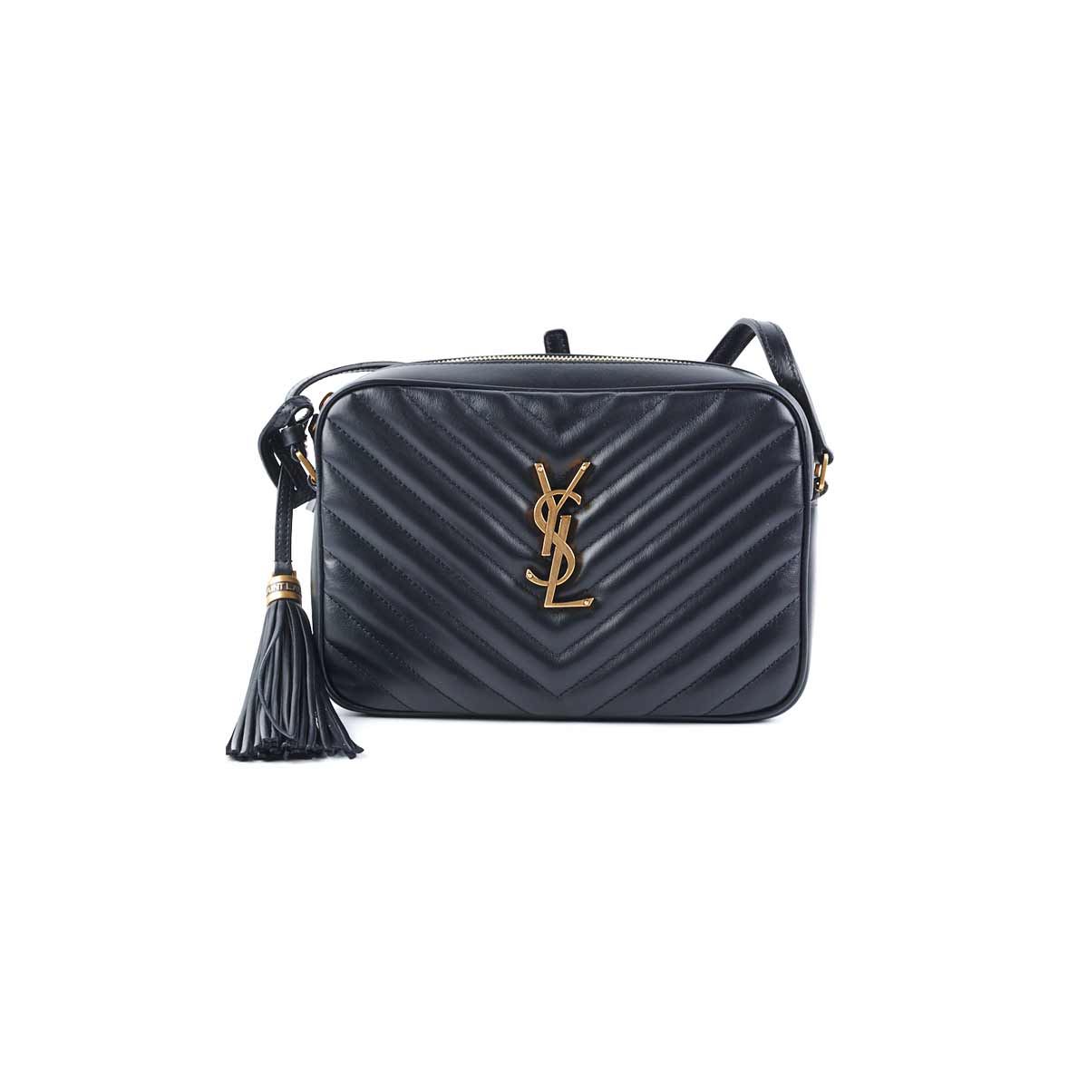 Saint Laurent Lou Camera Bag Black - THE PURSE AFFAIR