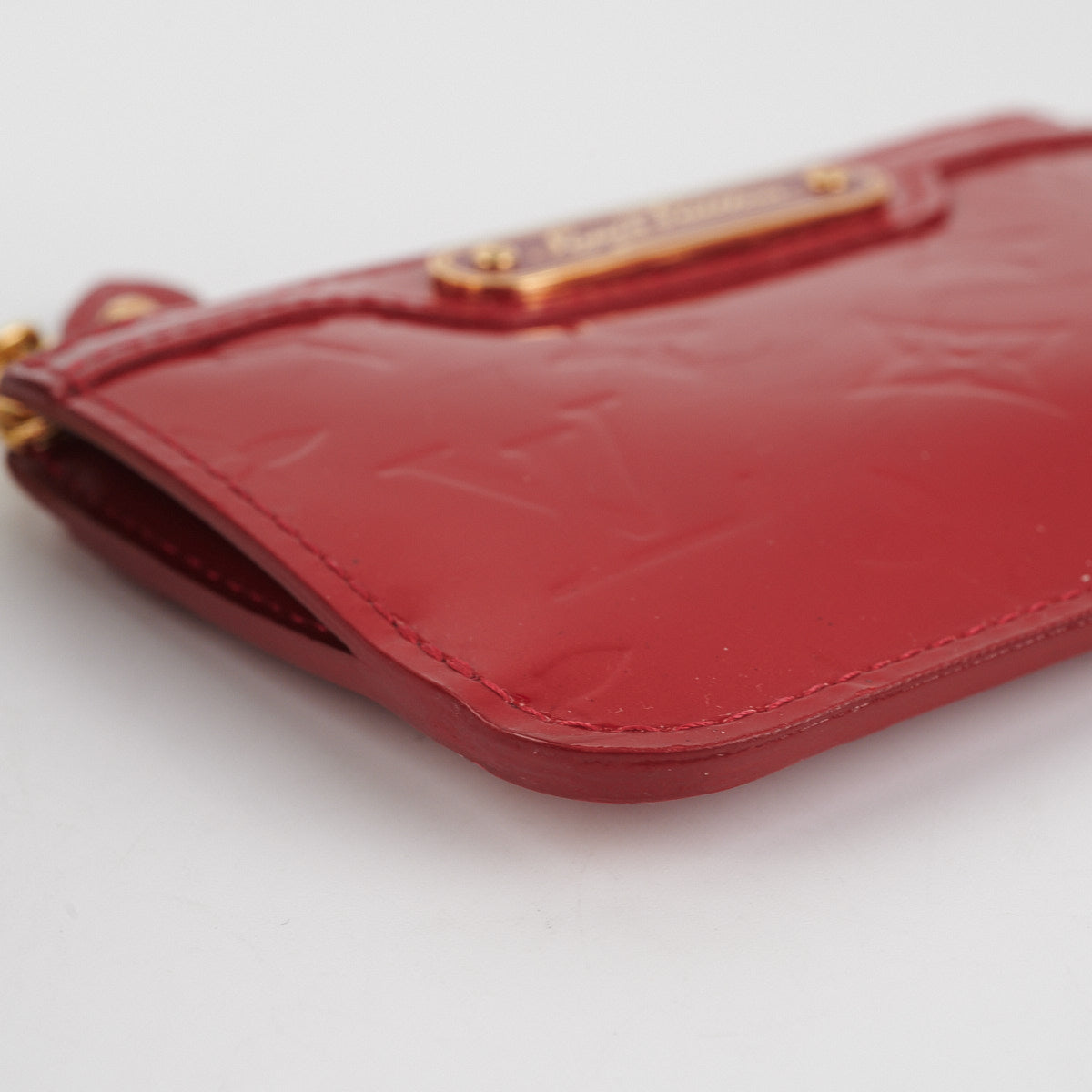 Louis Vuitton Vernis Key Pouch Red - THE PURSE AFFAIR