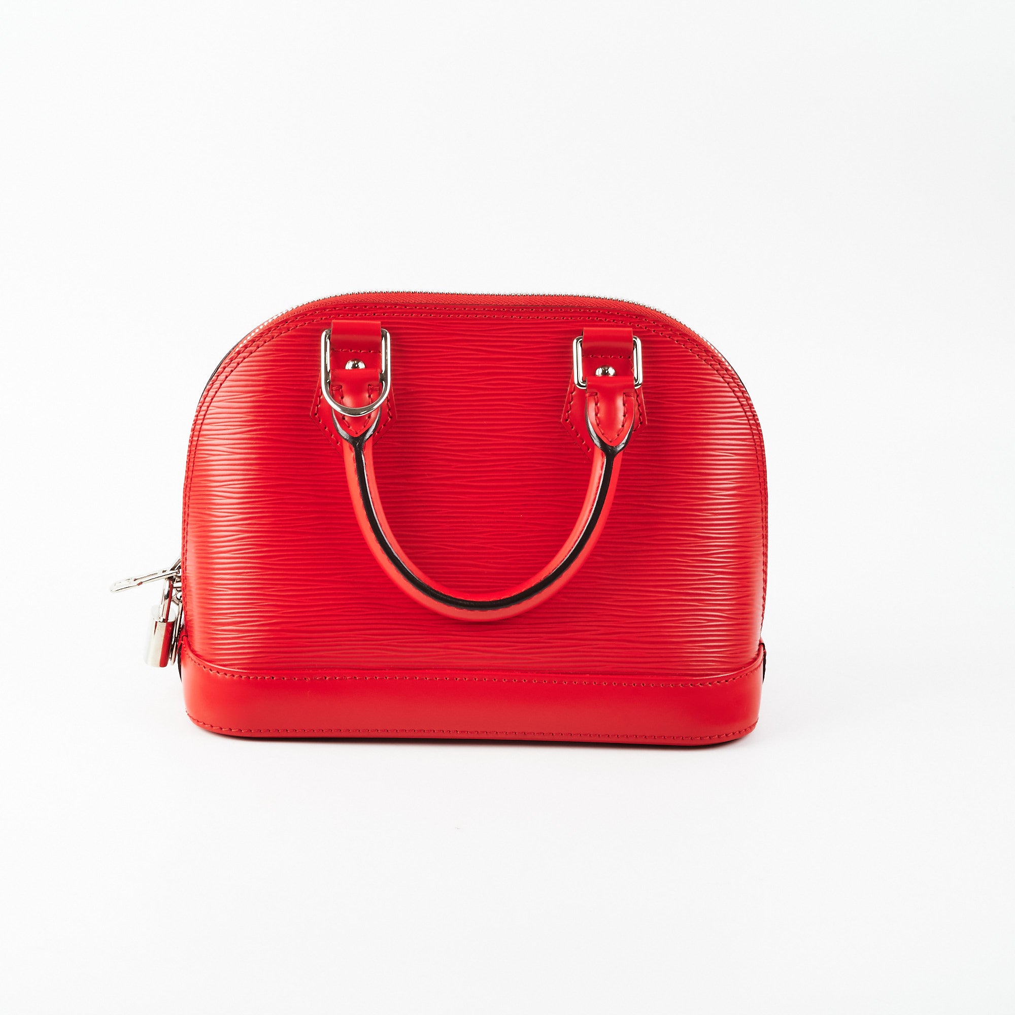 Louis Vuitton Alma BB EPI Red - THE PURSE AFFAIR