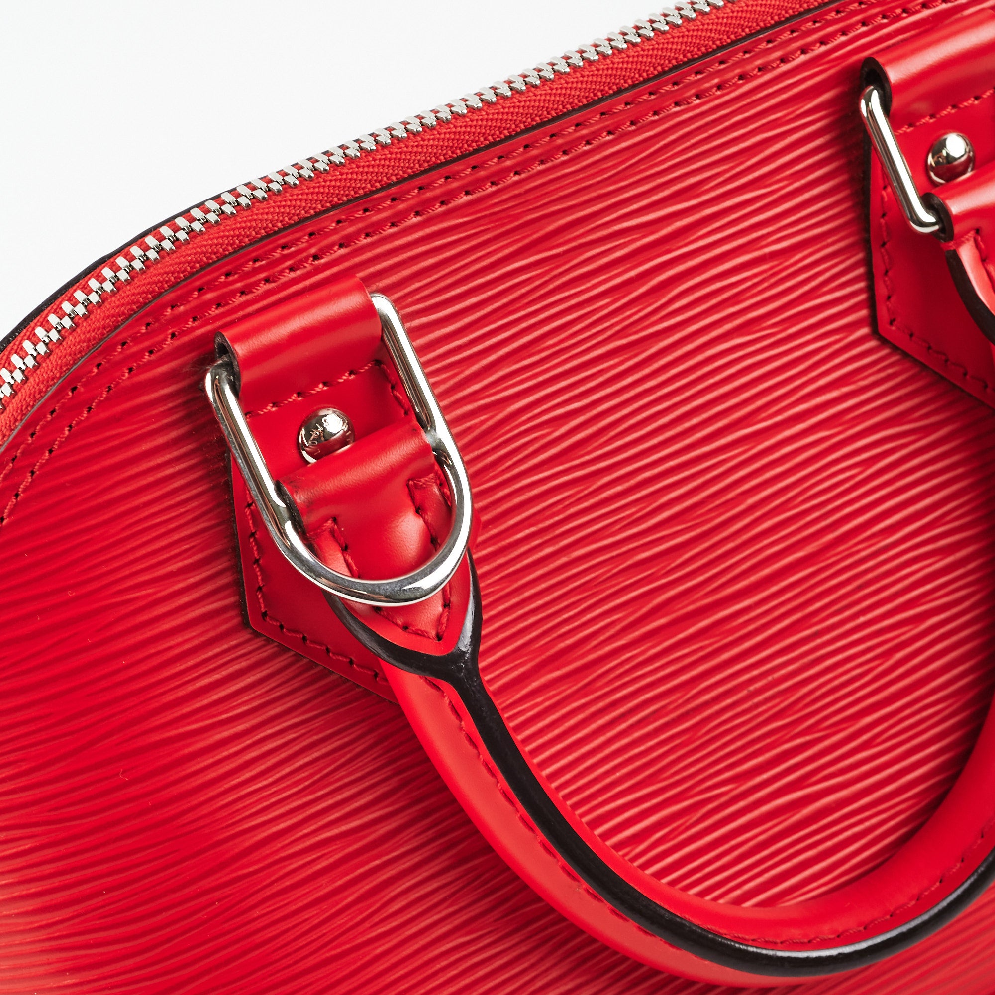 Louis Vuitton Alma BB EPI Red - THE PURSE AFFAIR