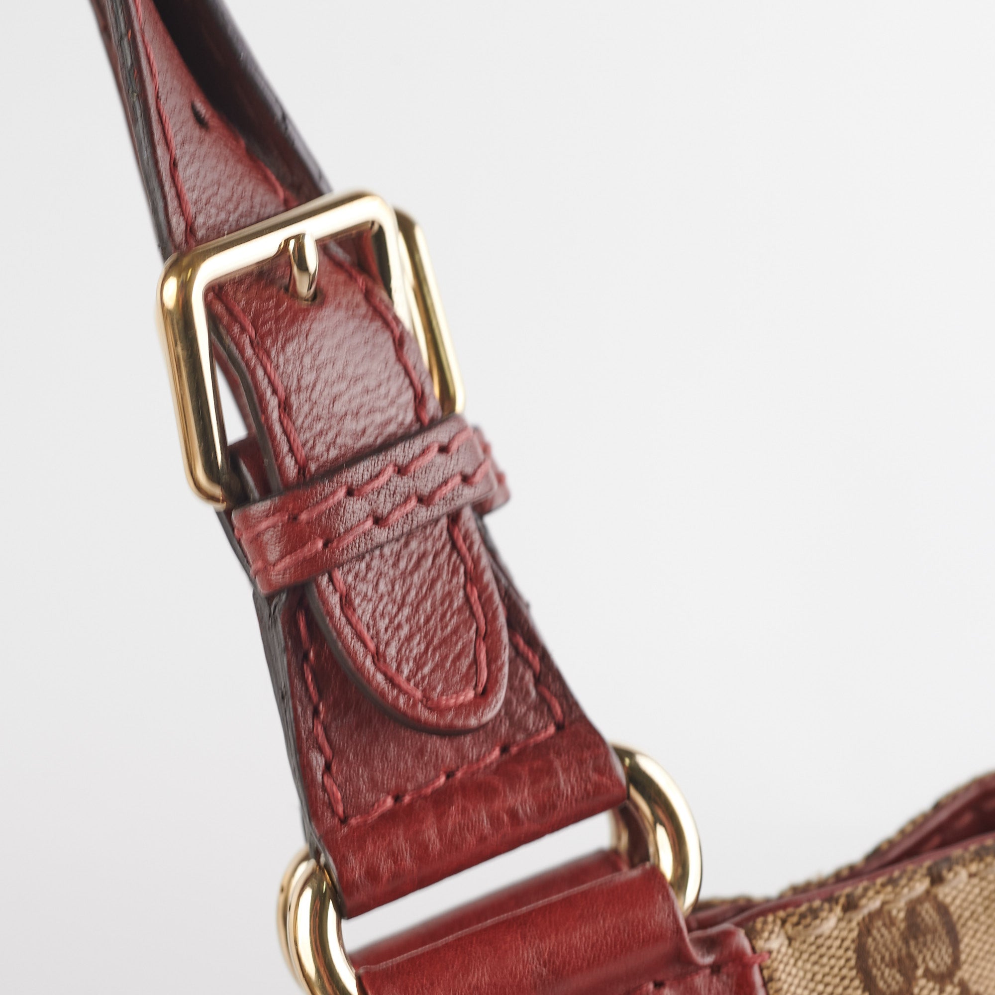 Gucci Dark Brown Guccissima Leather Watch Case