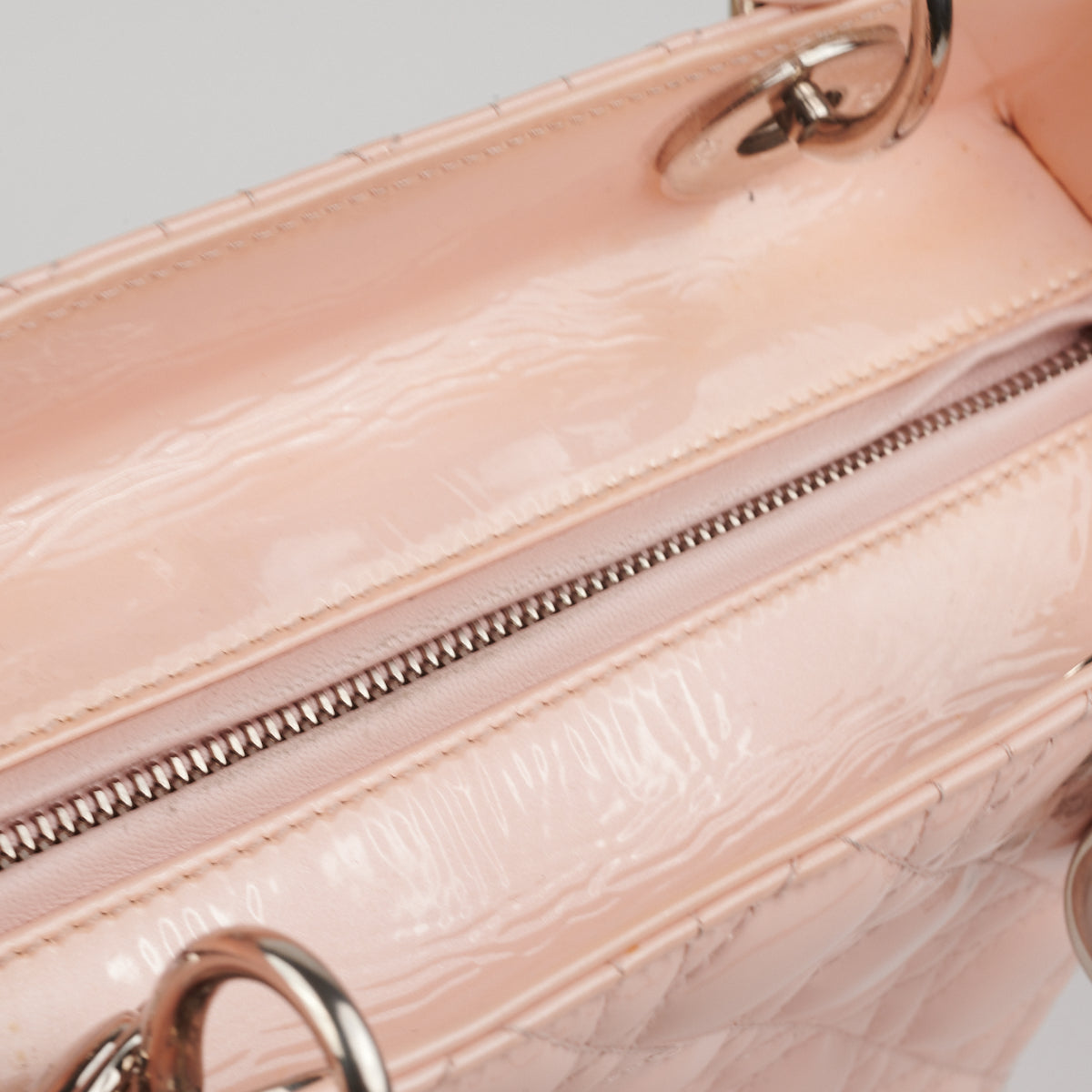 Patent leather handbag Dior Pink in Patent leather - 24063786