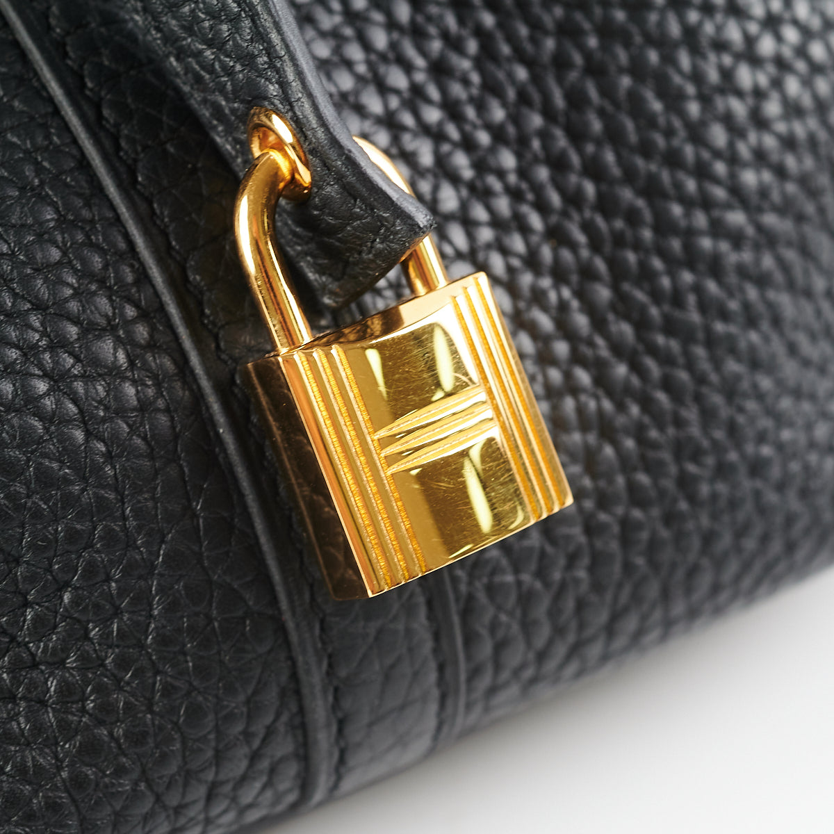 1000% AUTH!!! 🖤 HERMES PICOTIN 22 🖤 P22 NUIT BLACK STAMP A PHW