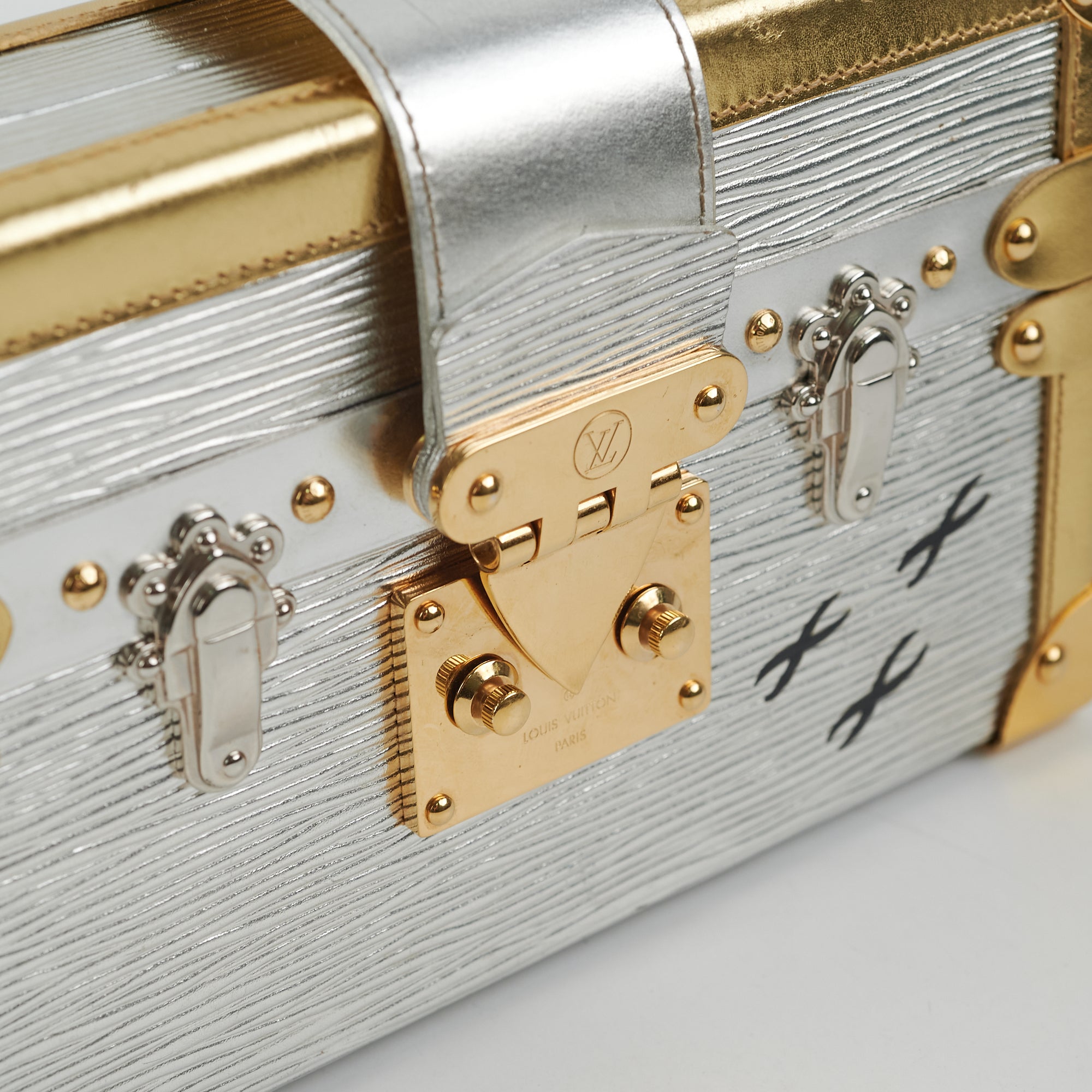 Louis Vuitton 'Petite Malle' Metallic