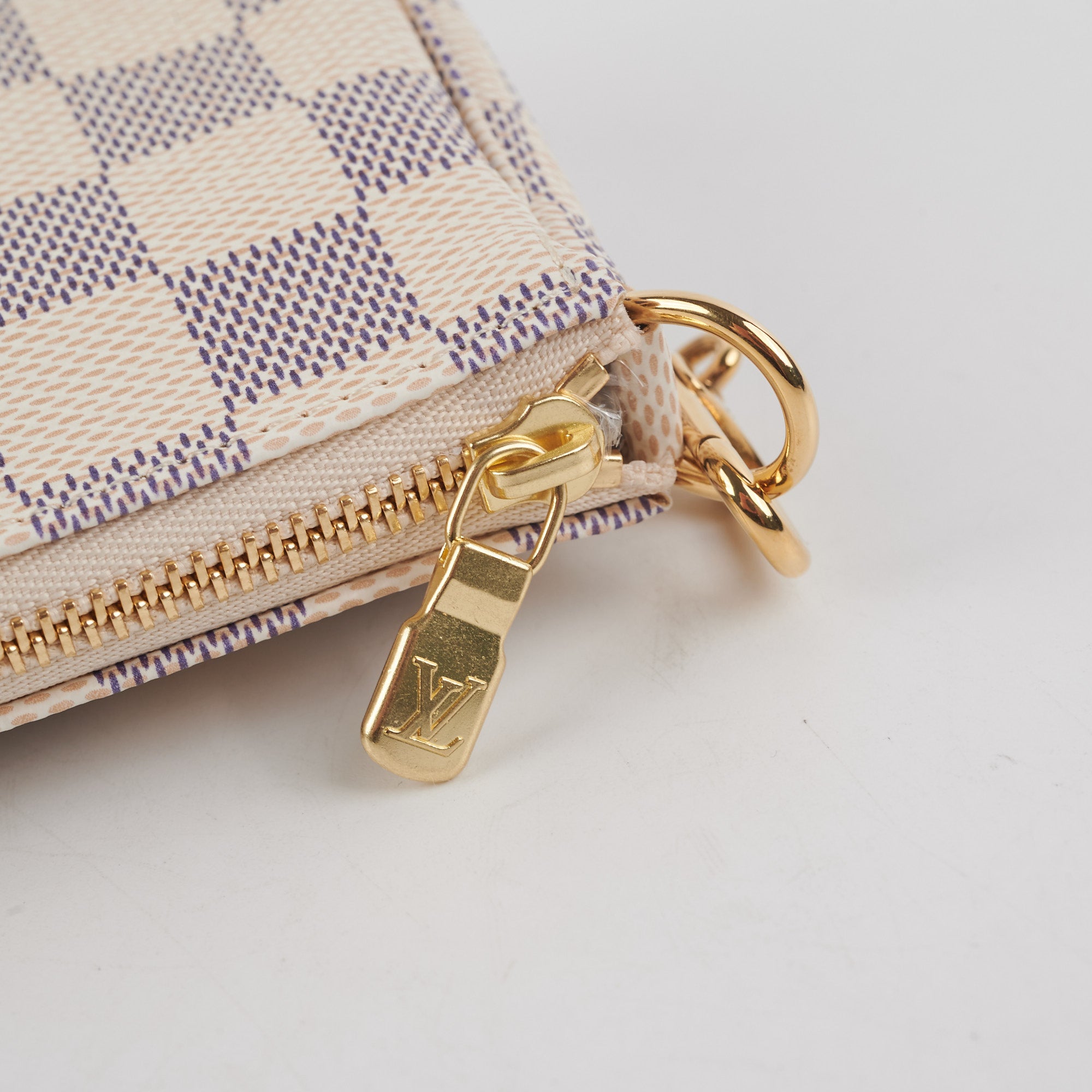 Louis Vuitton Damier Azur Mini Pochette Accessories 545648