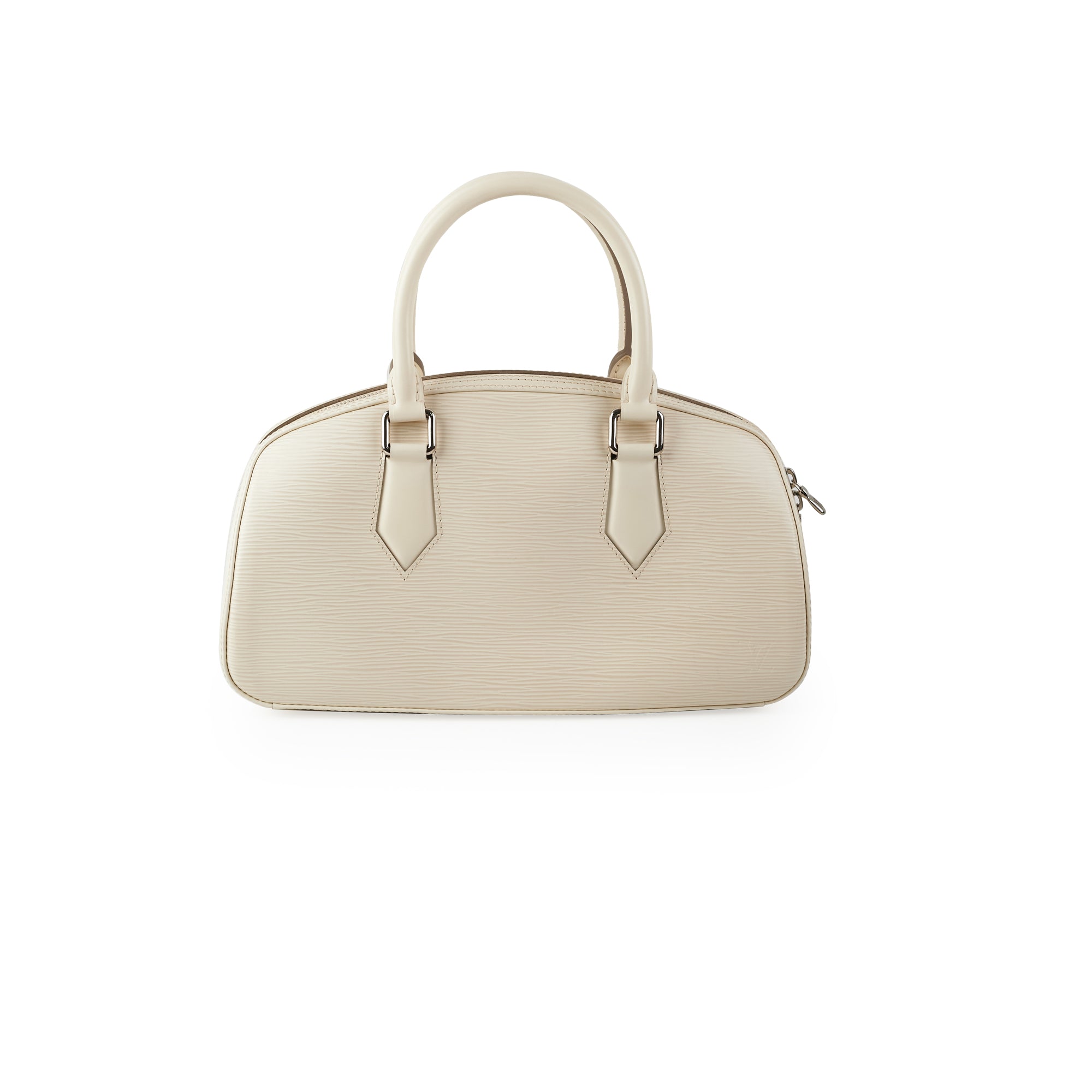 Louis Vuitton Epi Leather Mini Boston Bag Handbag White 18x32x10cm Free  Shipping