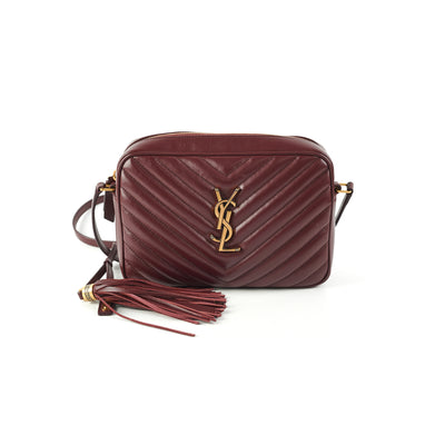 Saint Laurent Lou Medium YSL Quilted Camera Crossbody Bag with