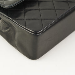 Chanel Vintage Quilted Medium/Large Classic Flap Black