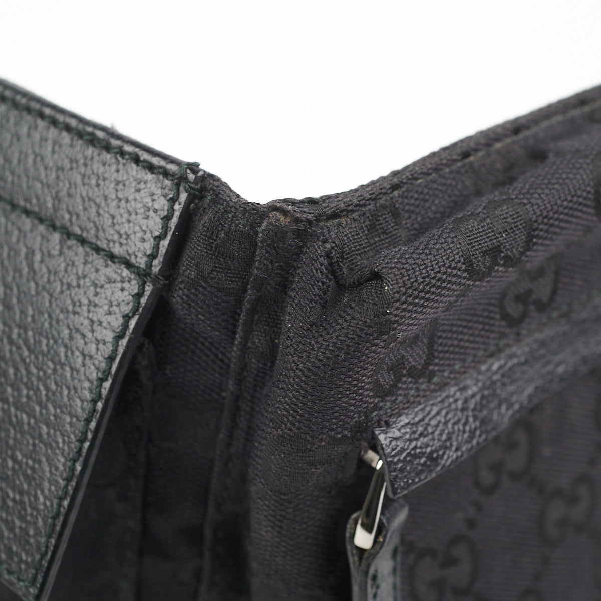 Gucci GG Canvas Waist Pouch - Black Waist Bags, Handbags - GUC1315496