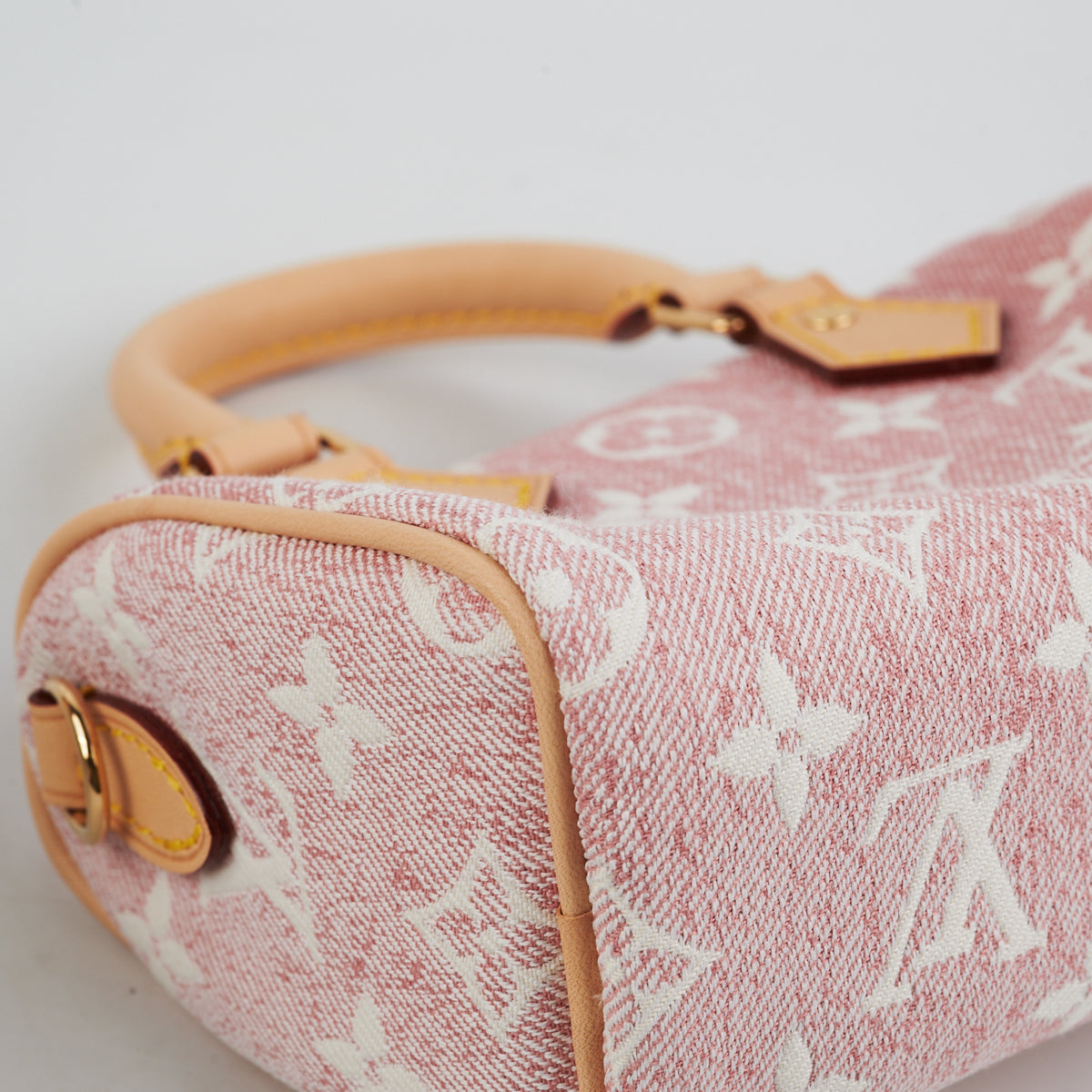 Louis Vuitton Monogram Denim Nano Speedy w/ Tags - Pink Mini Bags, Handbags  - LOU628570