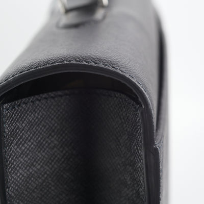 Shop Louis Vuitton TAIGA A4 2WAY Plain Leather Logo Business