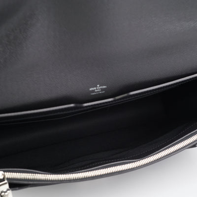 Louis Vuitton Black Taiga Leather Business Portfolio Organizer - Boca Pawn