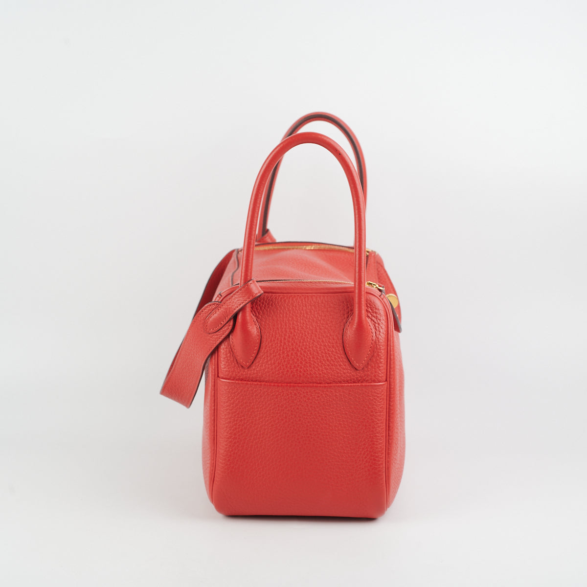 HERMES LINDY 26 ROUGE TOMATE CLEMENCE - BJ Luxury