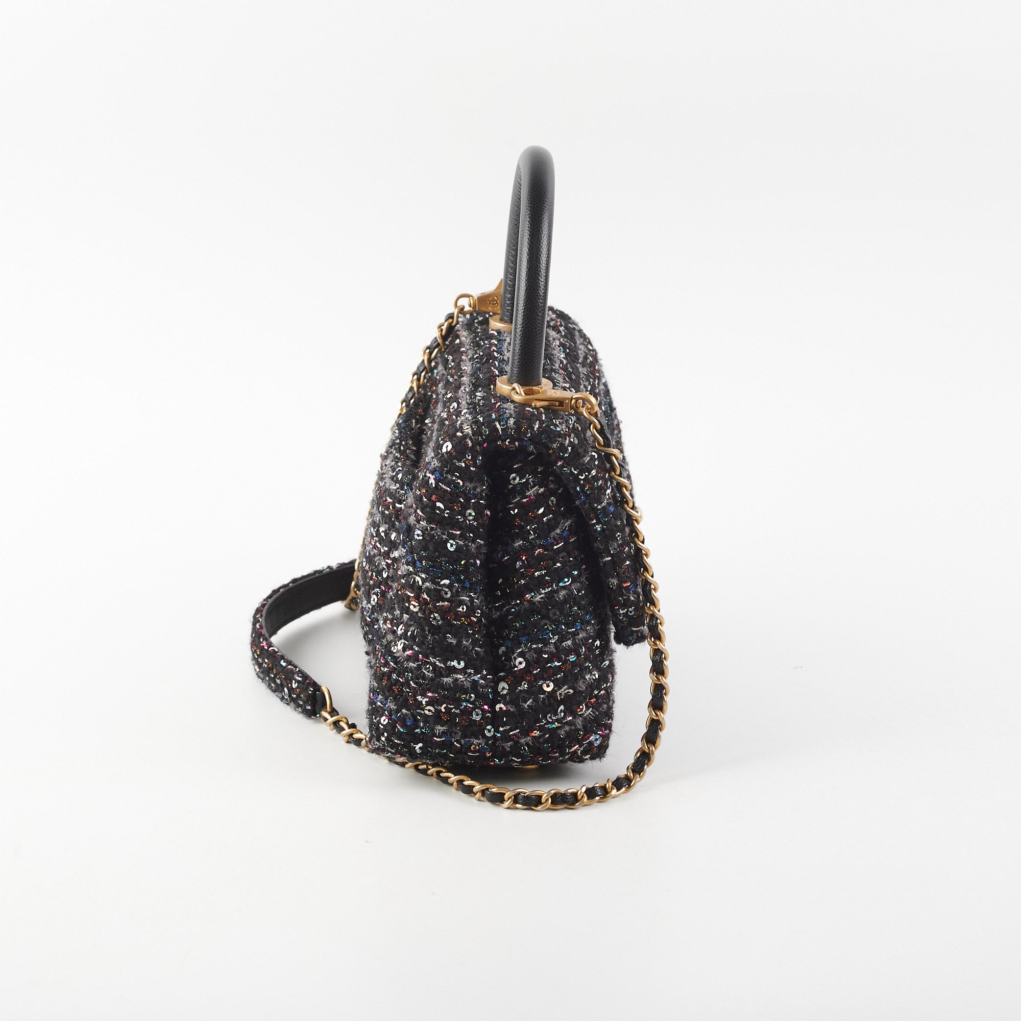 CHANEL Medium Coco Handle Flap Bag – Past & Present Boutique