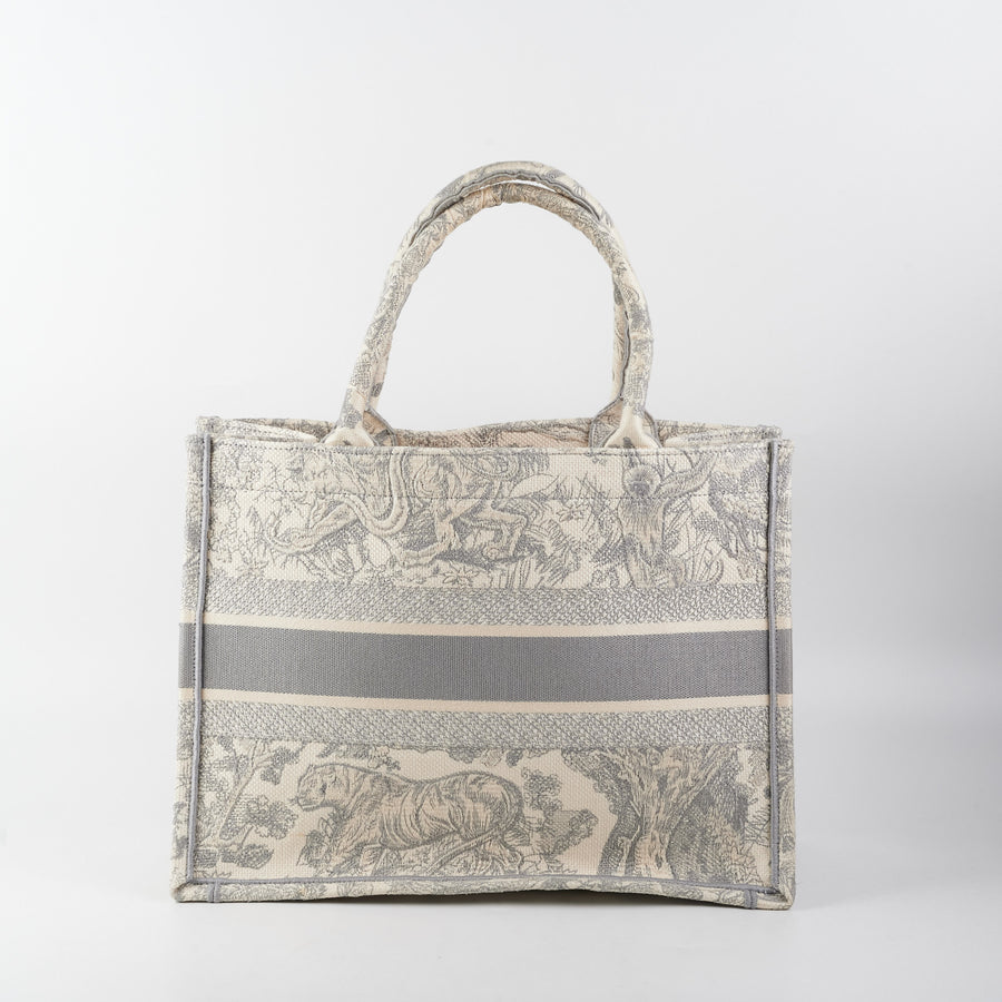 Christian Dior Large Navy Oblique Book Tote Bag - THE PURSE AFFAIR