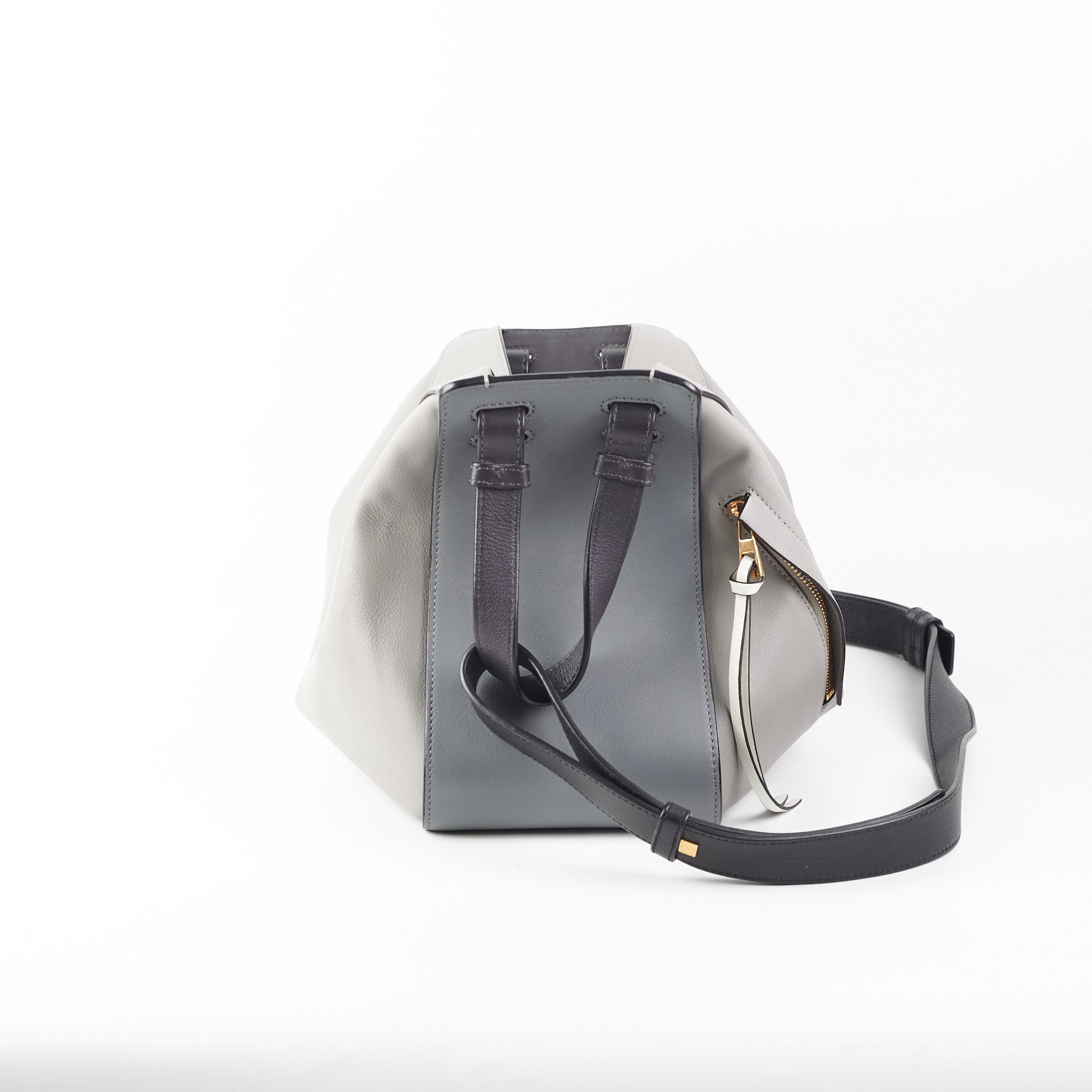 LOEWE Hammock Bag Dark Taupe Multitone all