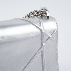 Dior Diorama Medium Metallic Silver