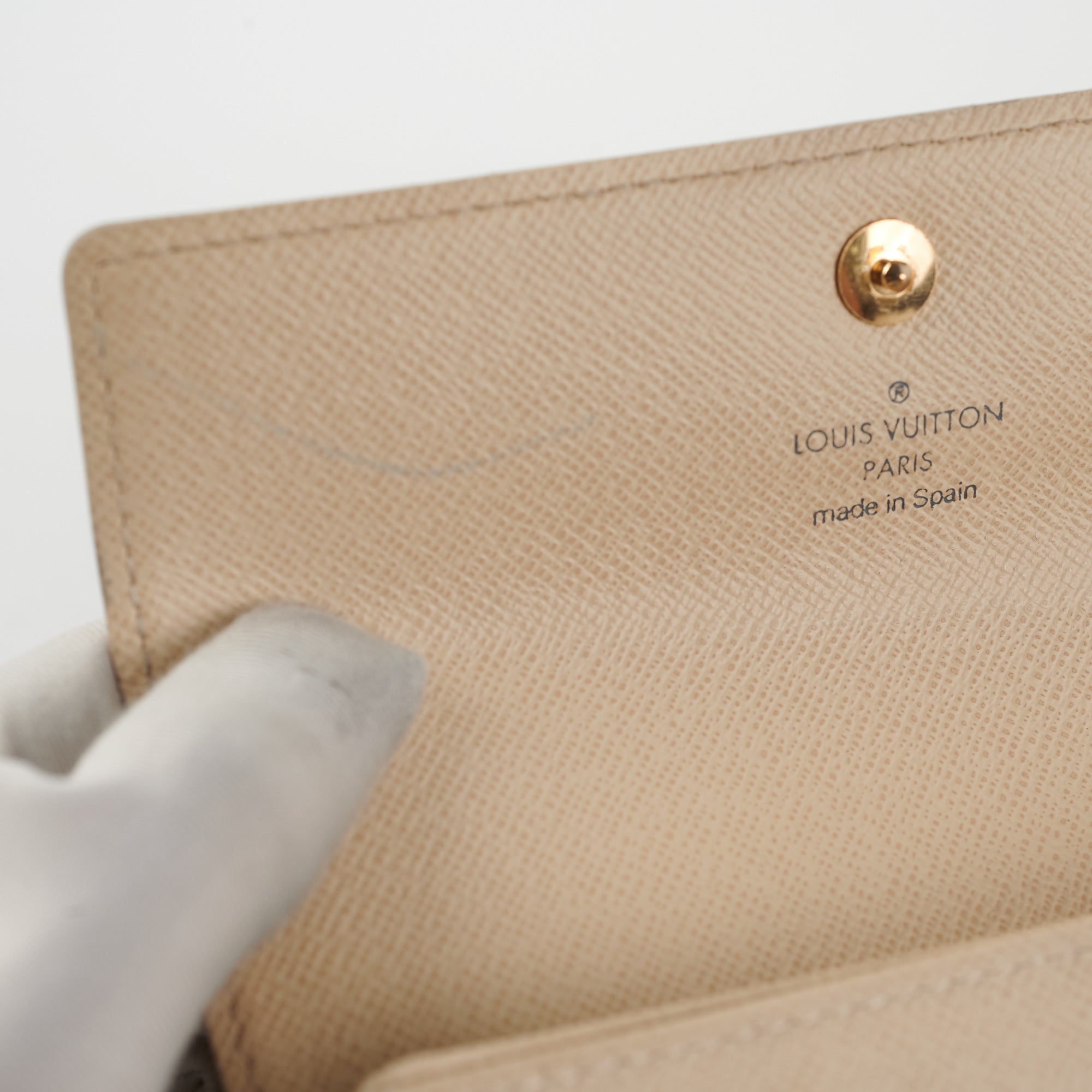 Shop Louis Vuitton DAMIER AZUR LV CARD HOLDER DAILY Damier Azur Leather Card  Holders N60286 by Belleplume