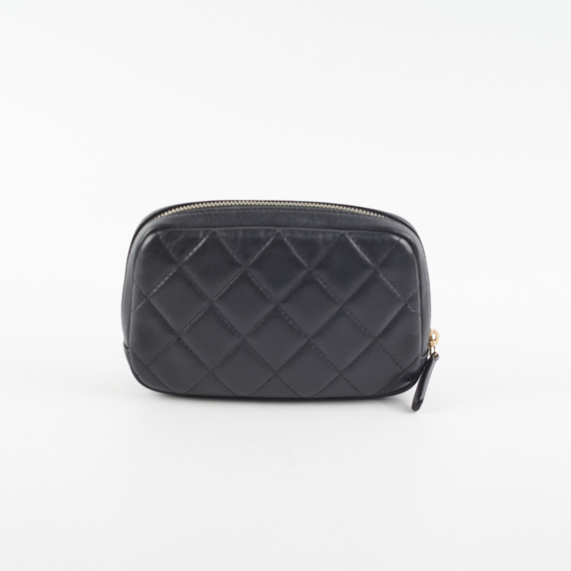 Chanel Black makeup pouch – TheLuxeLouis