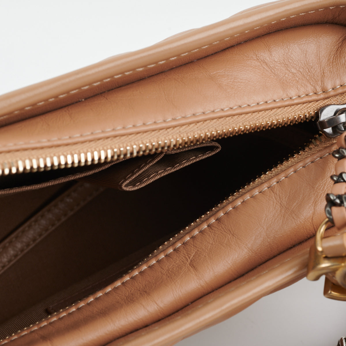 Gabrielle leather handbag Chanel Black in Leather - 31656651