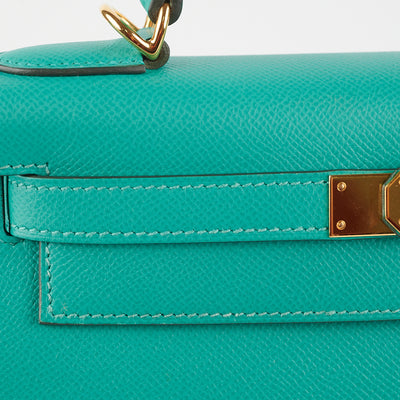 Hermes Kelly 25 Vert Vertigo 2019 - THE PURSE AFFAIR