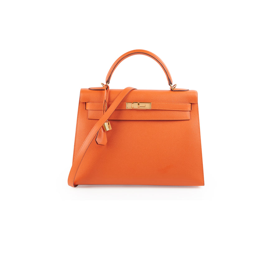 Hermes Kelly 28 Vert Amande - Y Stamp - THE PURSE AFFAIR