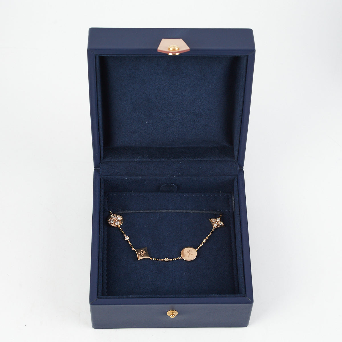 Louis Vuitton 18K Diamond Color Blossom BB Multi-Motifs Bracelet - 18K Rose  Gold Station, Bracelets - LOU715906