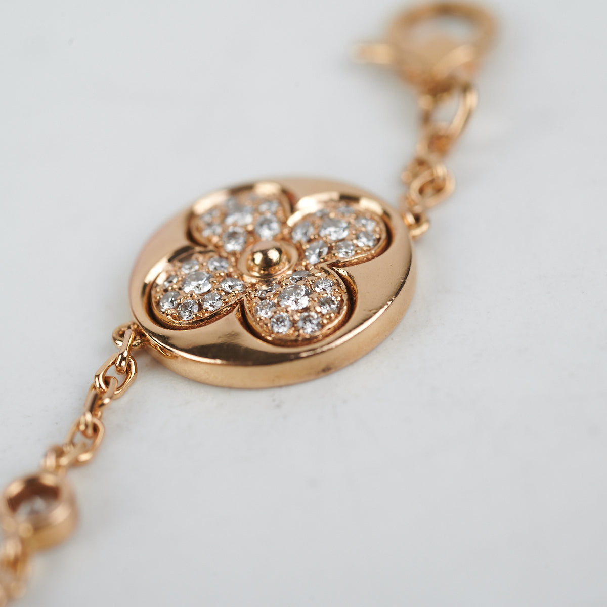 Louis Vuitton Idylle Blossom Twist Bracelet, Pink Gold - LVLENKA
