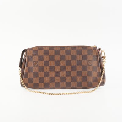 Louis Vuitton Eva Clutch Damier Ebene - THE PURSE AFFAIR