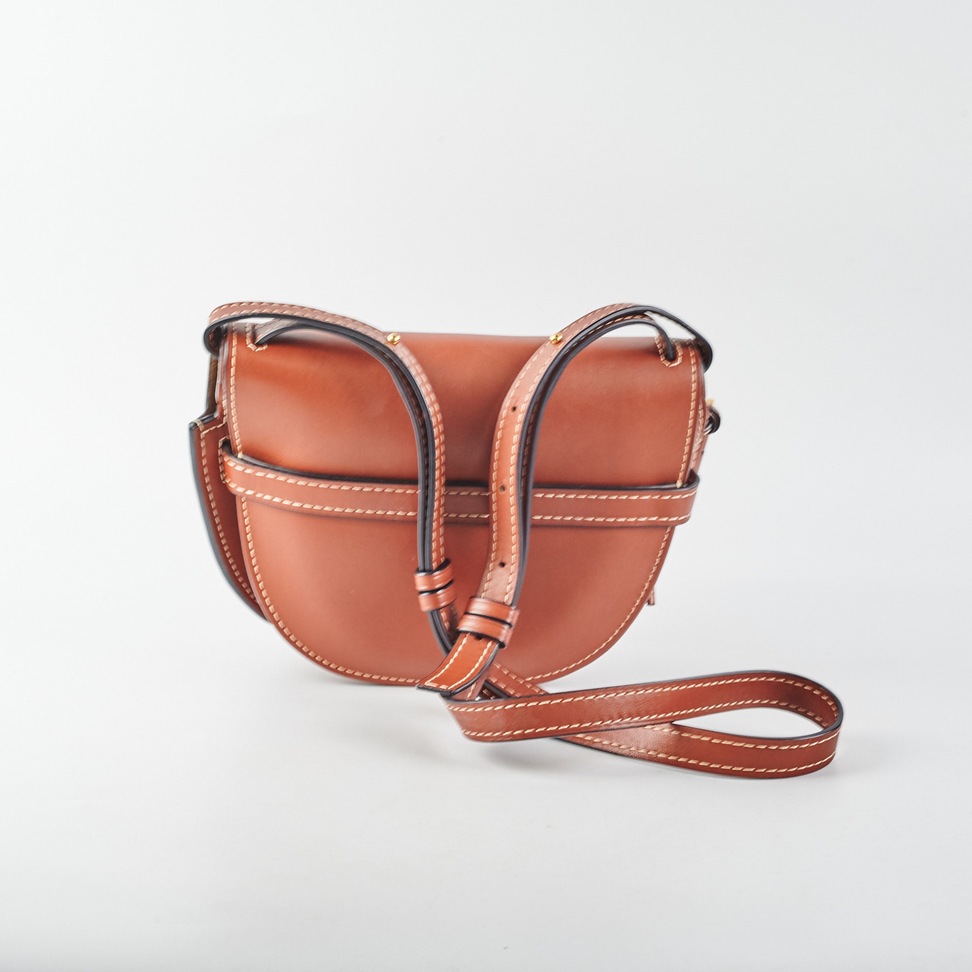 Gate Dual Mini Shoulder Bag in Green - Loewe | Mytheresa