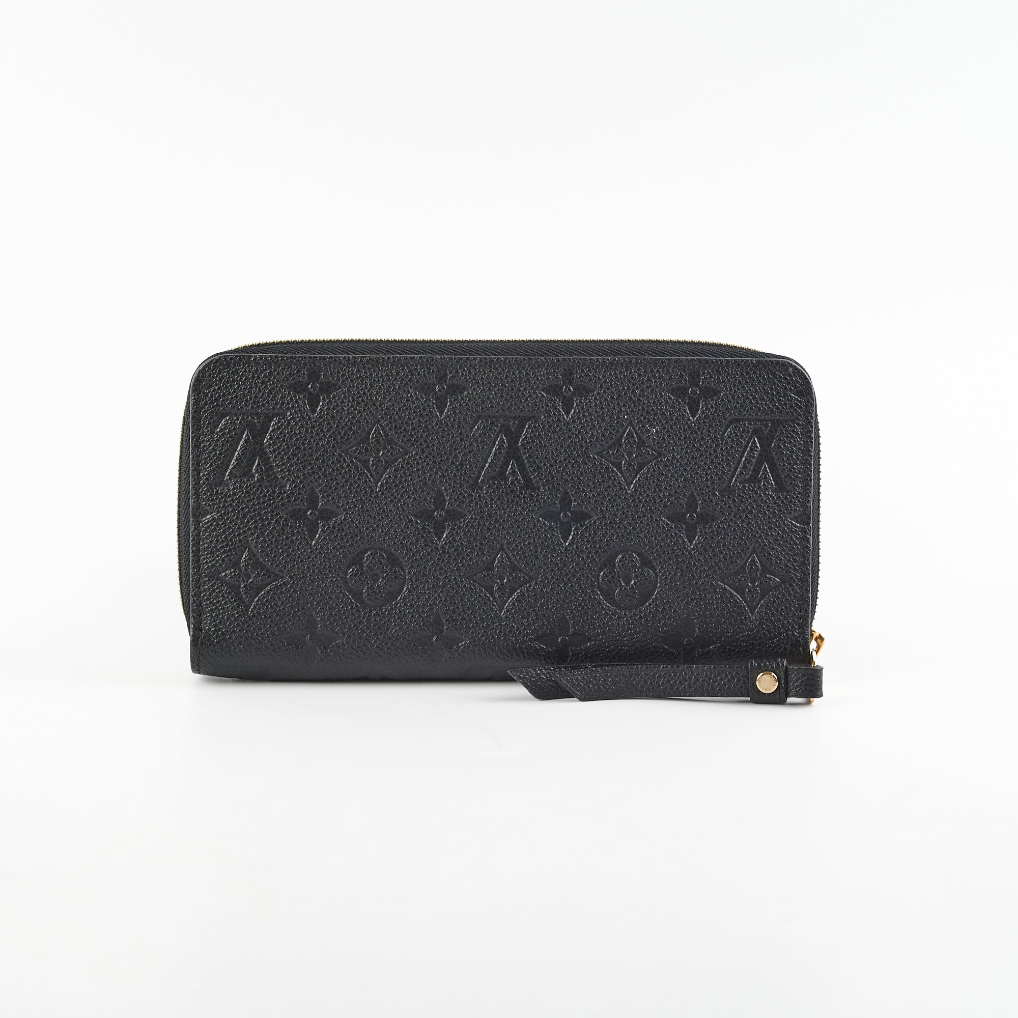 Louis Vuitton - Zippy Wallet - Black Empreinte - GHW - Excellent