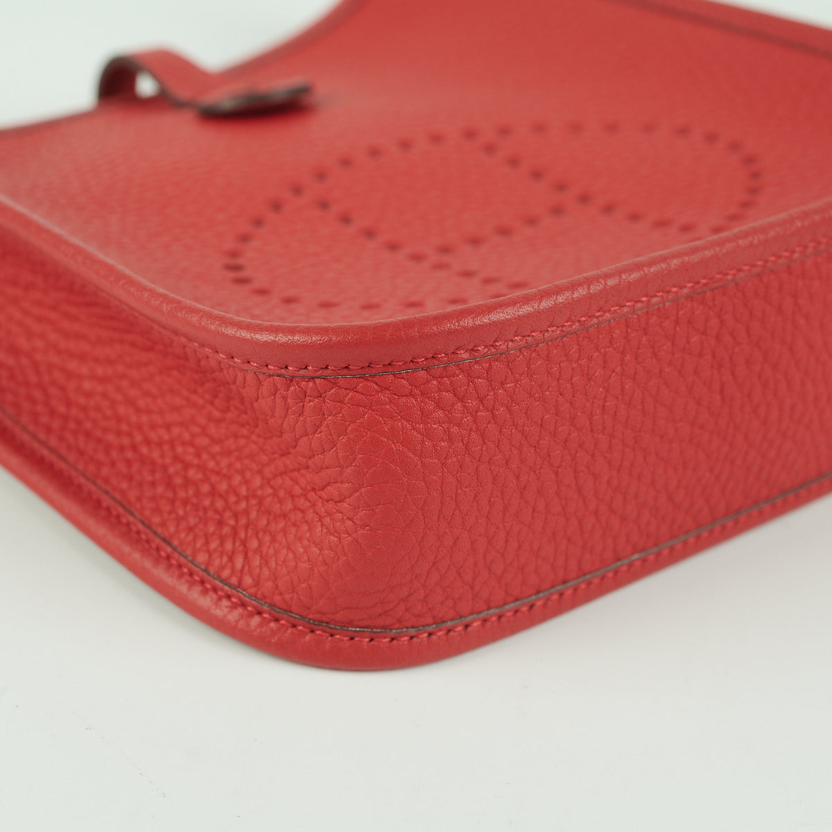 Hermes Evelyne 16 TPM Mini Red - D Stamp - THE PURSE AFFAIR