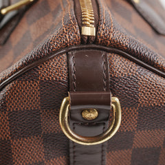 Louis Vuitton Speedy 30 Bandouliere Damier Ebene