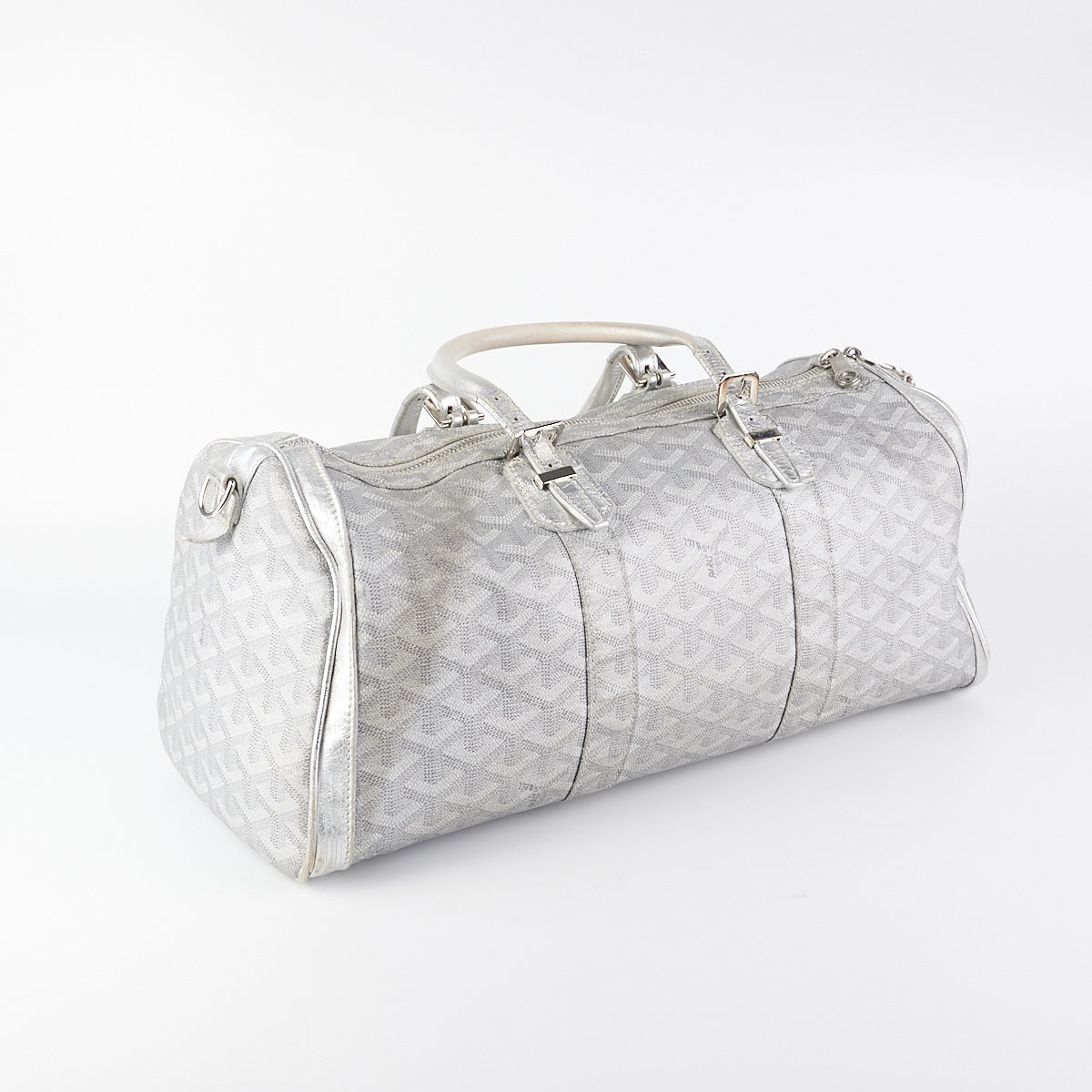 Goyard, Bags, Rare Brand New Limited Edition Silver Goyard Croisiere 35  Handmade Paris