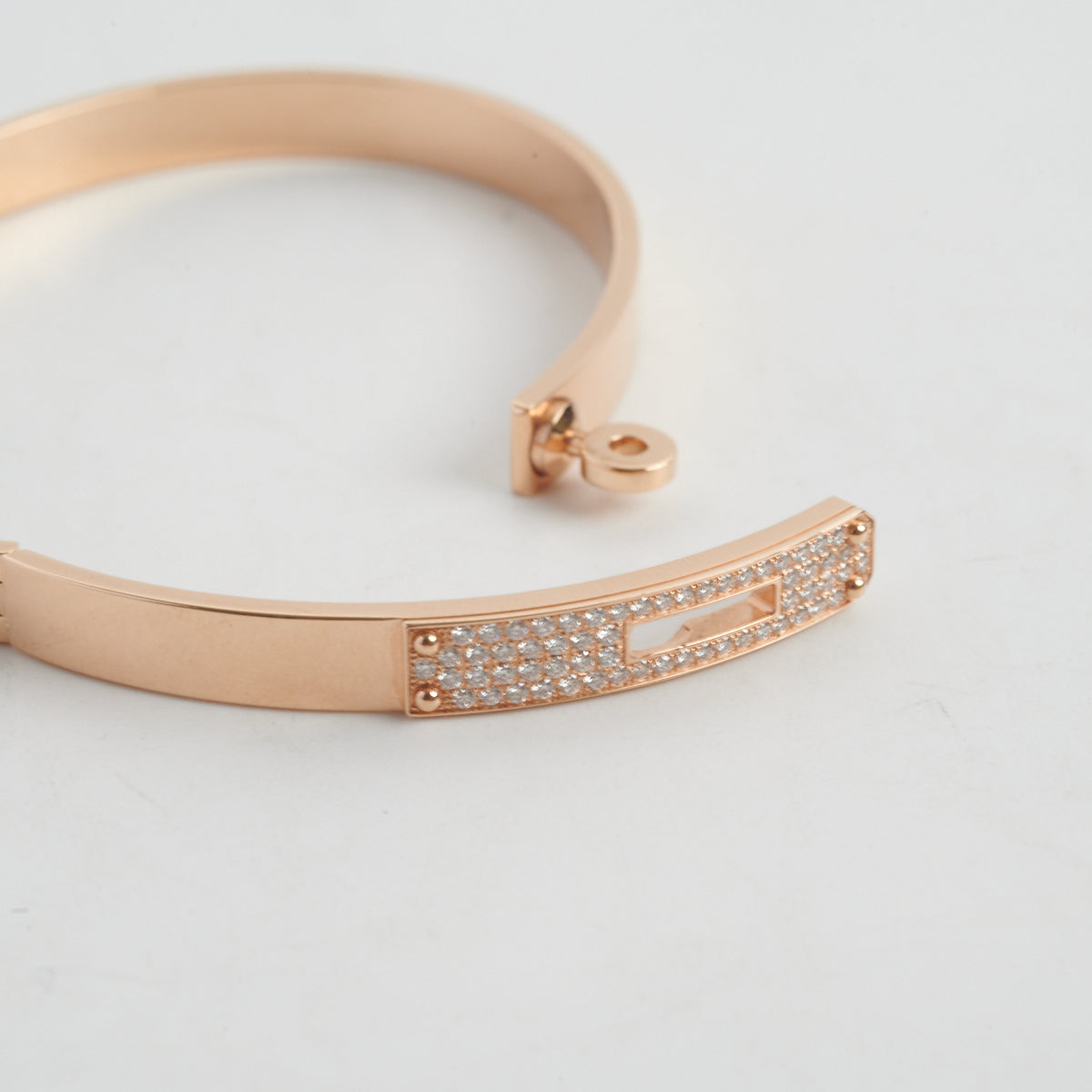 Hermès Kelly Bracelet, Small Model - Rose Gold, 0.36 ct, 15.8 cm