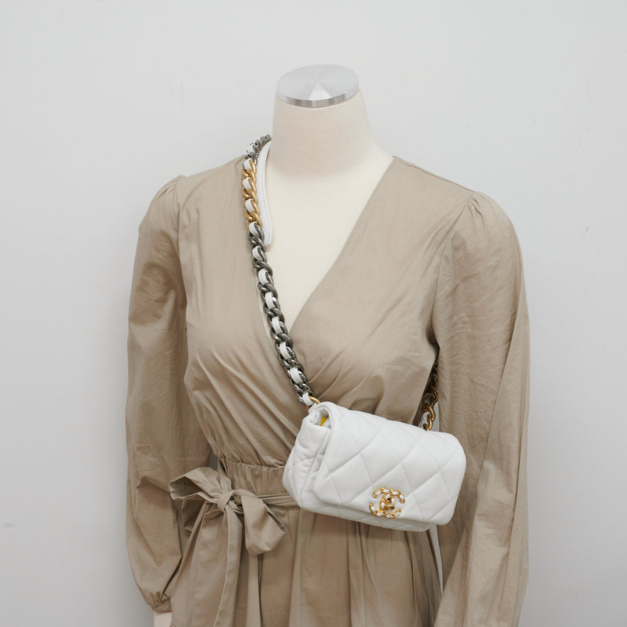 Bella Bag海外正品包包- Chanel 19 Pouch 20*27.5*1cm #chanel