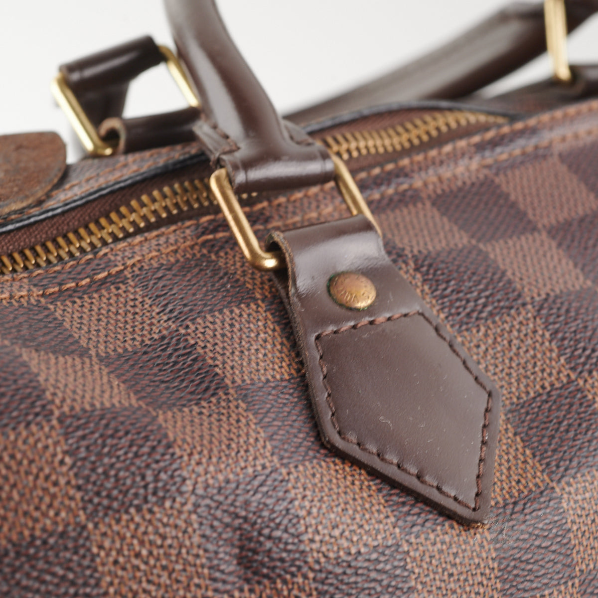 Louis Vuitton Damier Ebene Speedy 35 - Ankauf & Verkauf Second Hand  Designertaschen und Accessoires