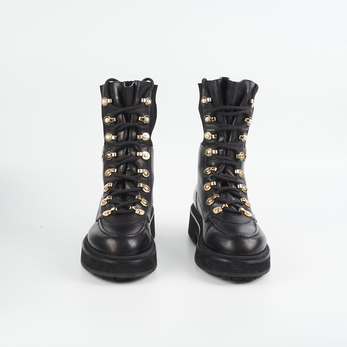 Chanel Quilted Combat Boots  UFO No More