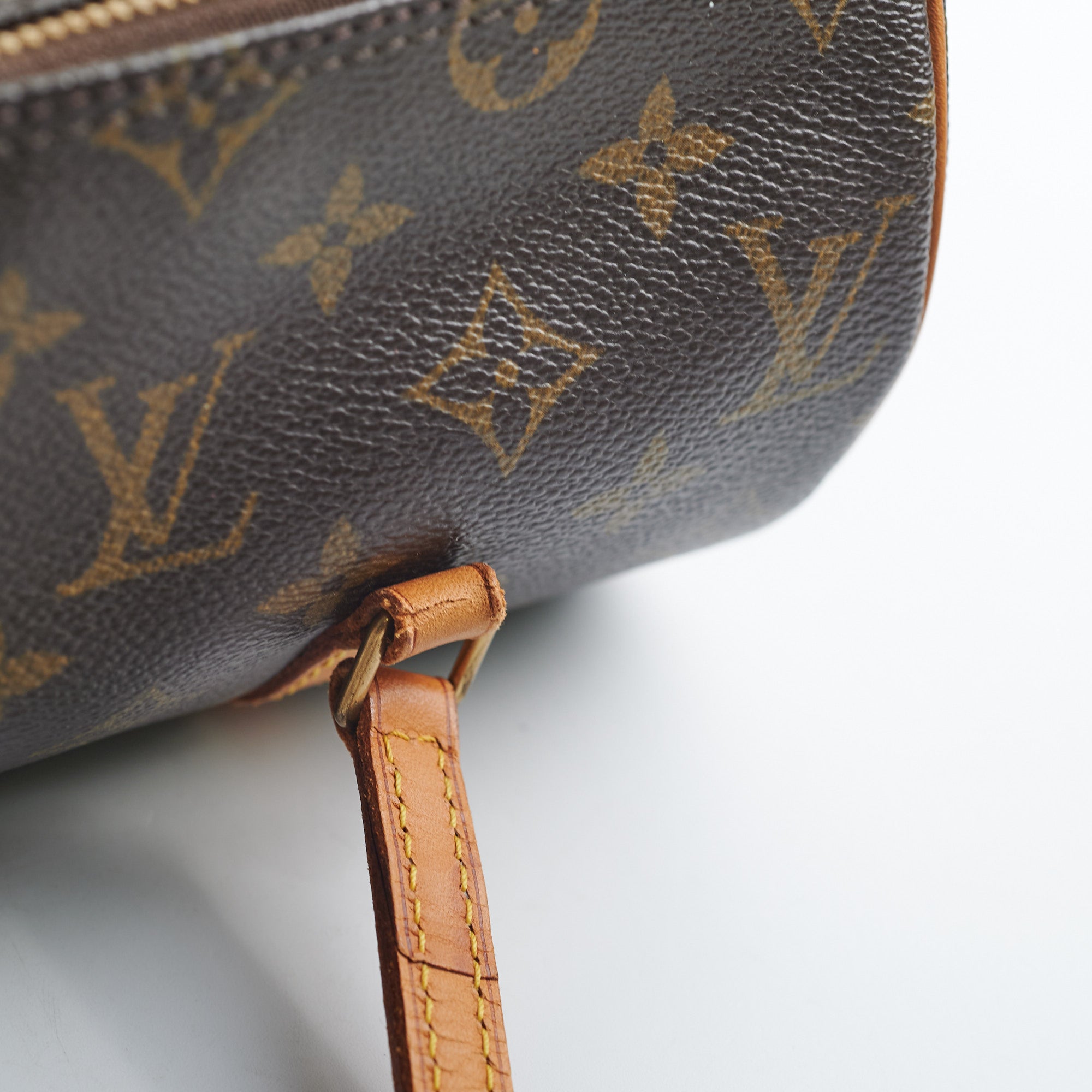 FWRD Renew Louis Vuitton Monogram Miroir Papillon Handbag in
