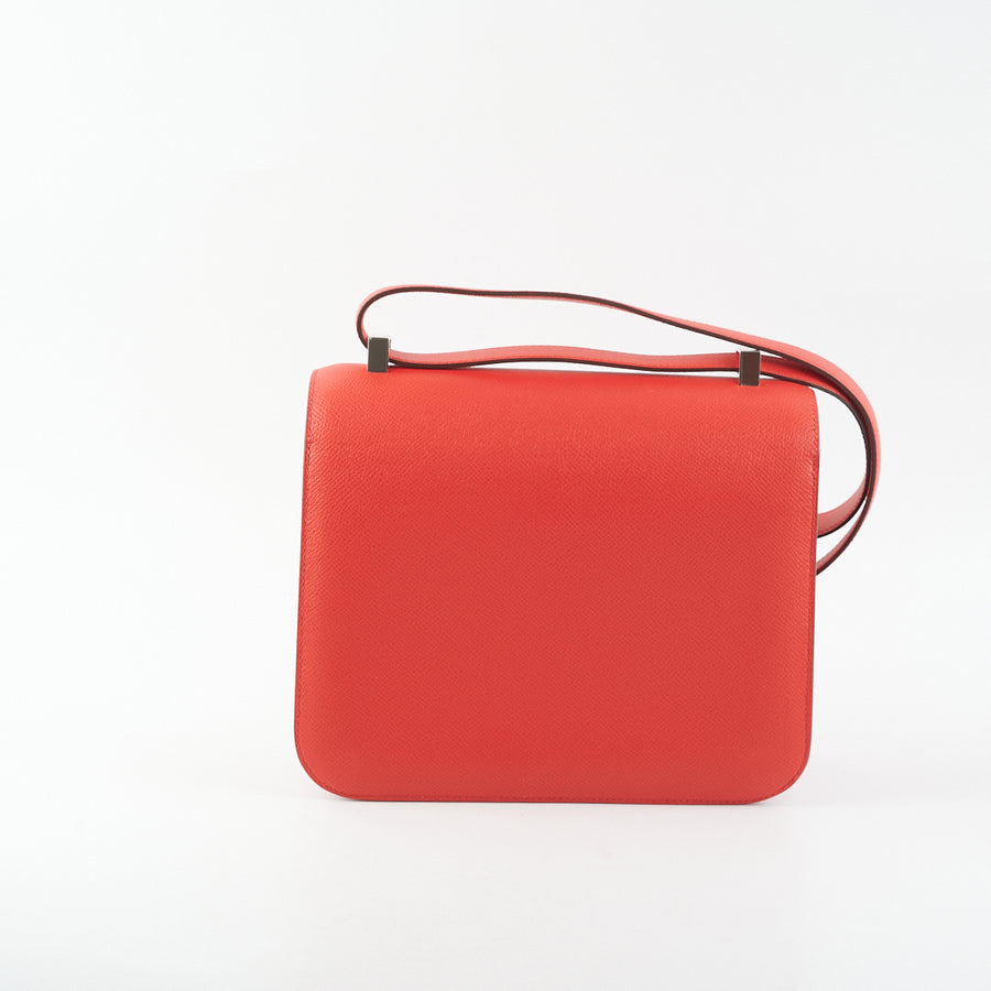 Hermes Constance 18 Mini Rouge de Coeur