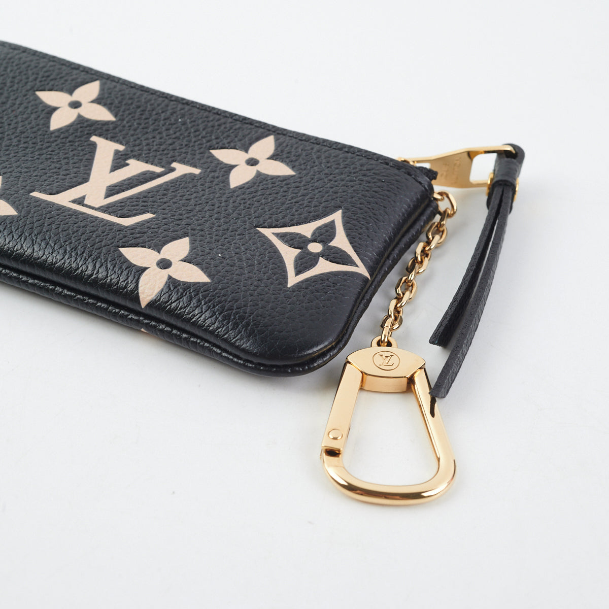 Autre Marque Louis Vuitton Brown Monogram Empreinte Leather Key