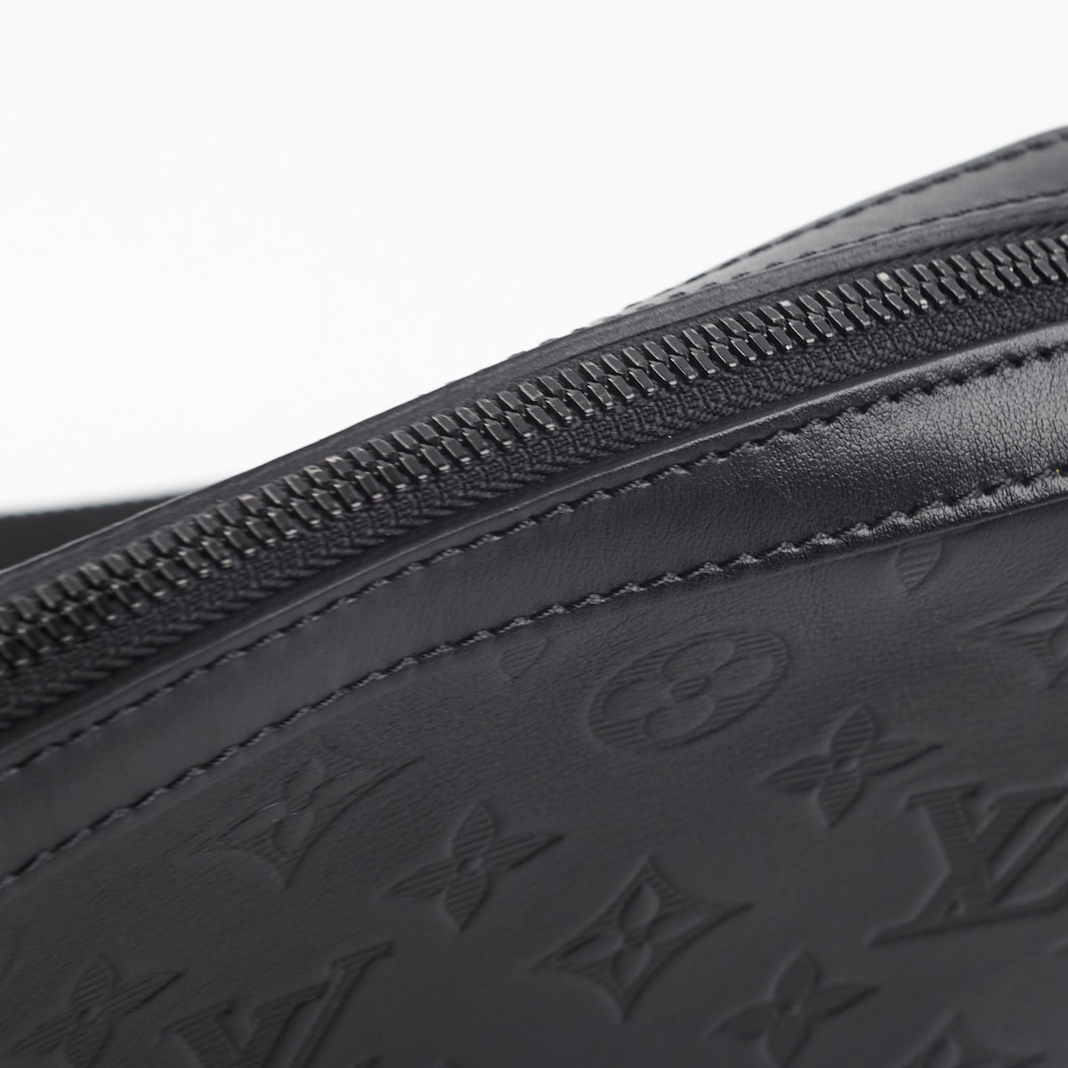 Louis Vuitton LV duo messenger new Black Leather ref.244672 - Joli